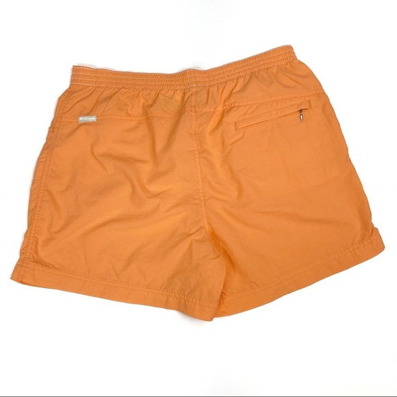 Columbia | Orange Elastic Nylon Quick Dry Shorts M - Picture 4 of 4